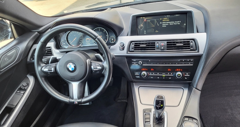 BMW Seria 6 cena 99900 przebieg: 206298, rok produkcji 2014 z Orzysz małe 172